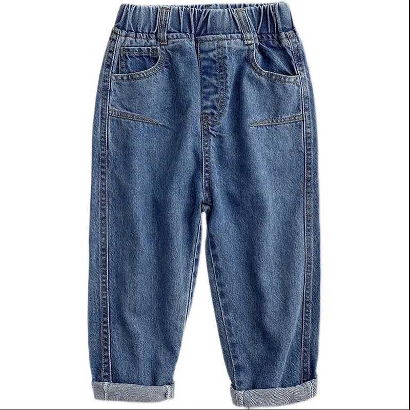 Jeans Boys Jean Pants Long Trousers Cotton 2024 In Stock Spring Autumn Babys Kids Pants Teenagers Outwear Childrens Clothing