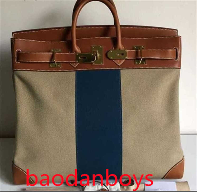 Designer Bag 40 50cm Family Splice color Large Bag Capacity Fitness Luggage Color