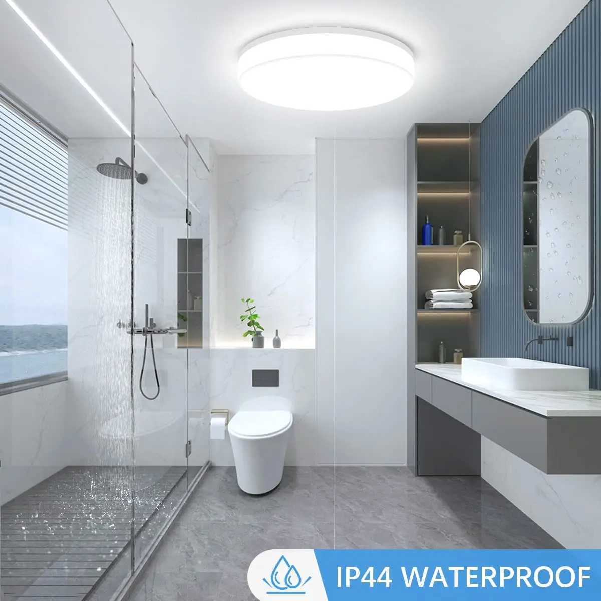 IRALAN Ultra-thin Round LED Ceiling Light Bedroom Light Neutral White Cool White Warm White 48W 36W 24W 18W LED Ceiling Light Y240802