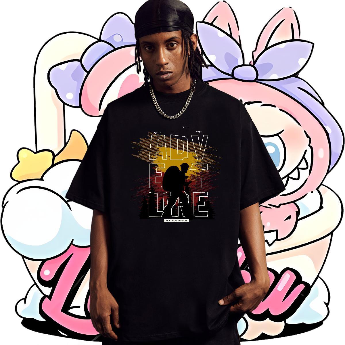 Custom T Shirts Men letter Tshirts 100% Cotton 230g Daily Wear Free Shipping Custom Big Size Crew Neck Men Tops Tees
