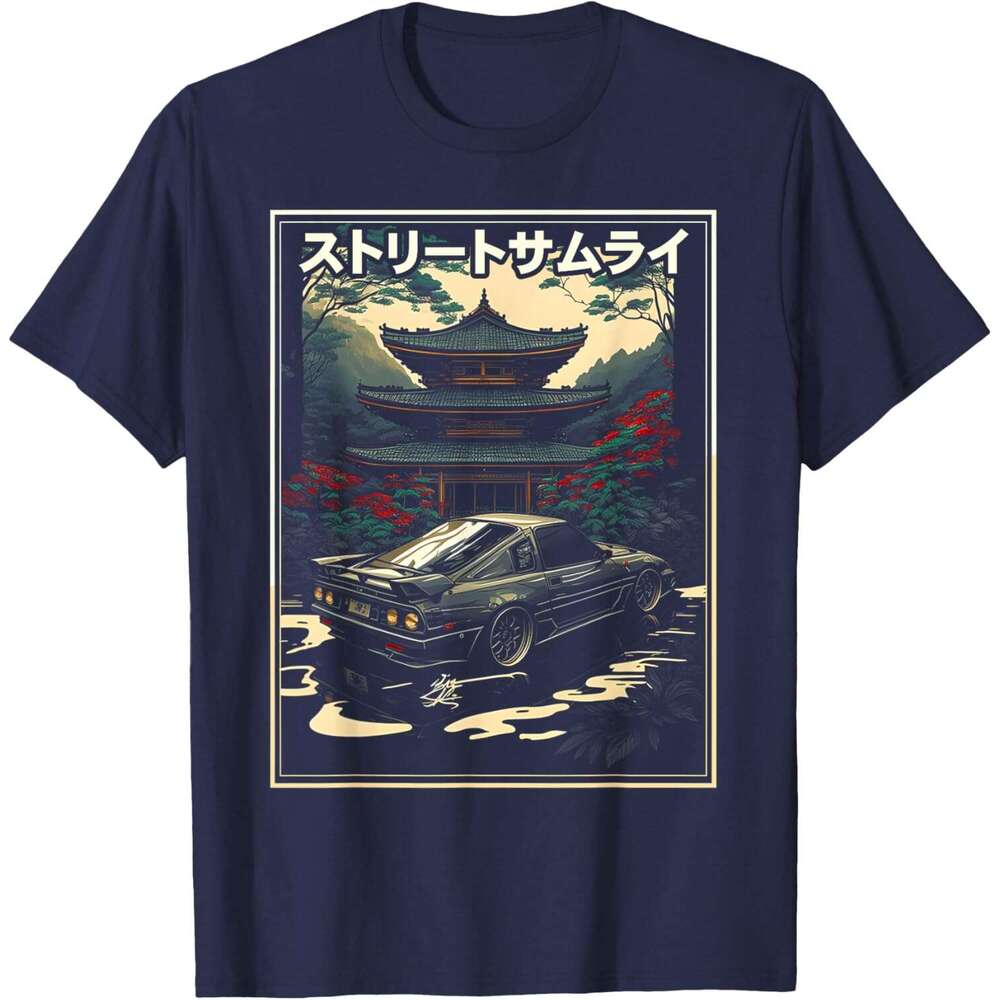 Mens T shirt Retro Automotive JDM Legend Tuning 34 Japan Car Graphic T-Shirt shirts tshirt graphic tee Casual tops summer clothes Short sleeve Free sh