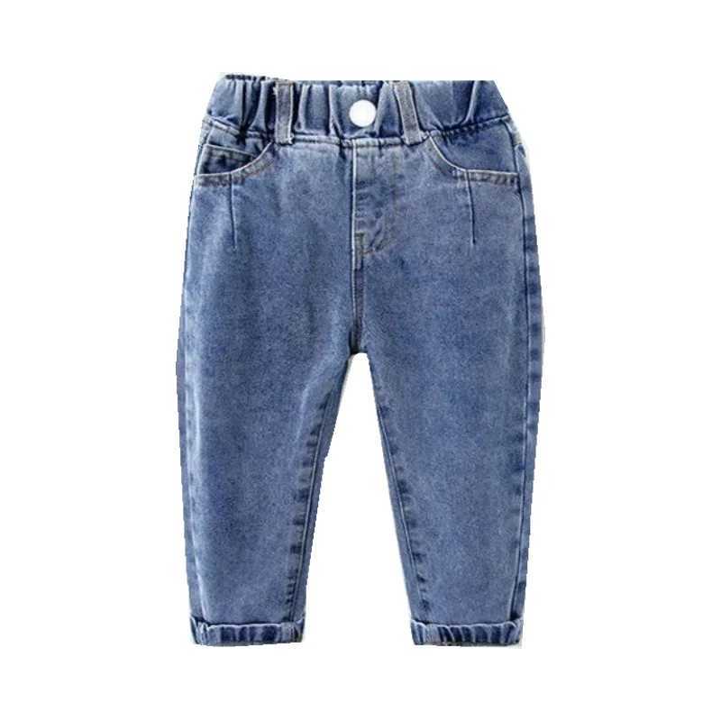 Jeans Boys Jean Pants Long Trousers Cotton 2024 New Spring Autumn Babys Kids Pants High Quality Childrens Clothing