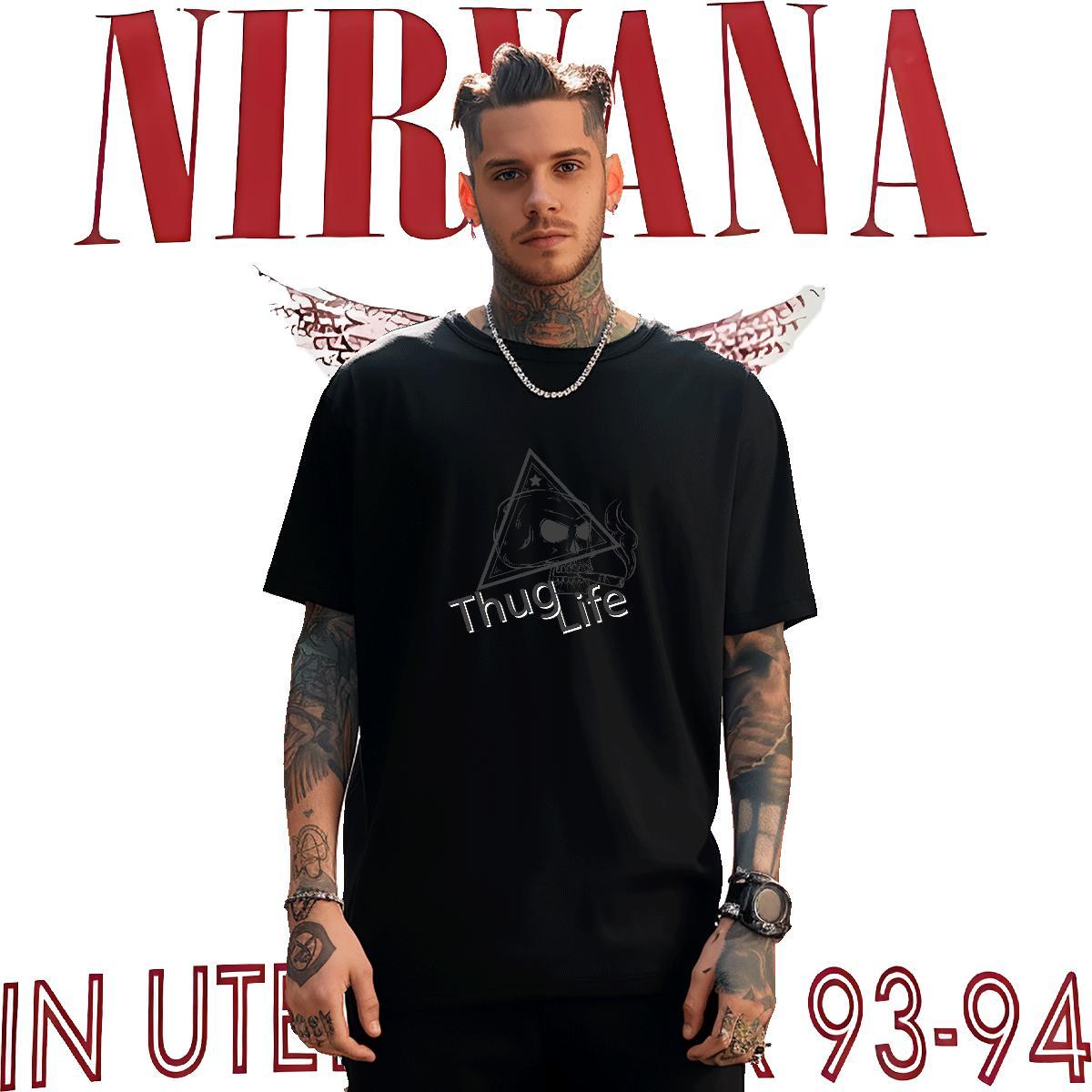 Designer Fashion T Shirts Men skull Tee Shirt 100% Cotton 230g Sport Loose Fit Anime Print Round Neck Short Sleeve Men Tops Tees