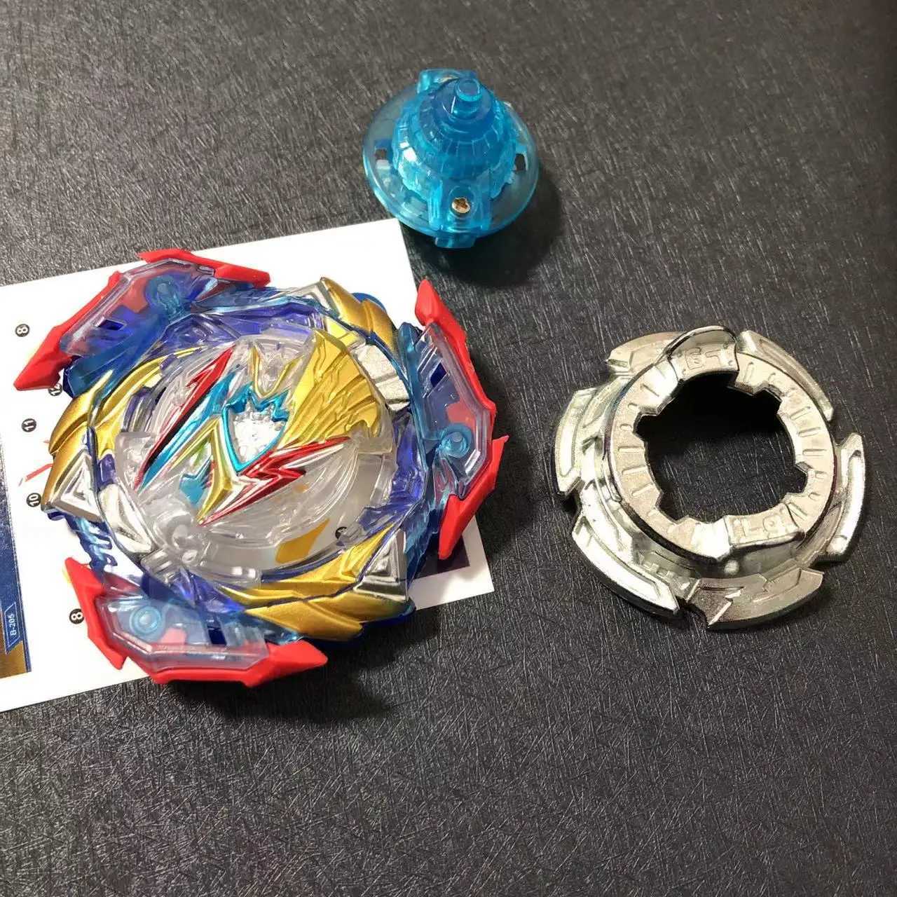 Single B-205 Spinning Tops Spriggan Ultimate Valkryrie Solong4u Toys for Children Y240803