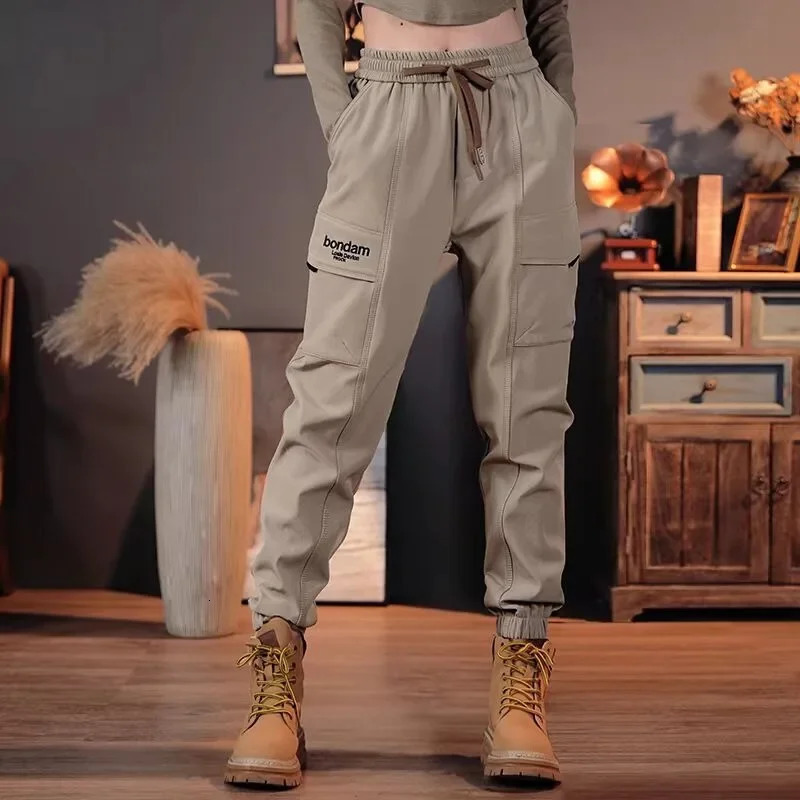 Mens Casual Lightweight Spring Summer Harem Pants Trendy Womens American Style Cargo For Men 240806