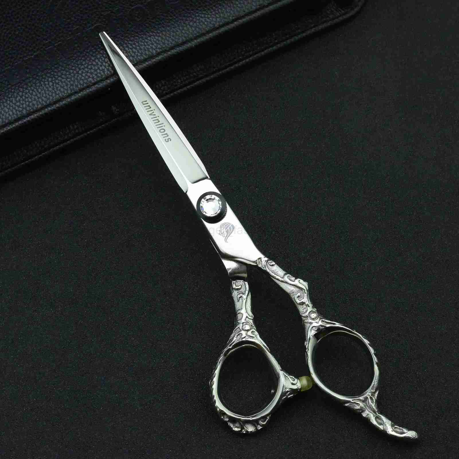 6 Japan 440C Hairdressing Scissors Cutting Shears Professional Hair Scissors High Quality Tools for Salon Hairdresser HaircutXJ240807