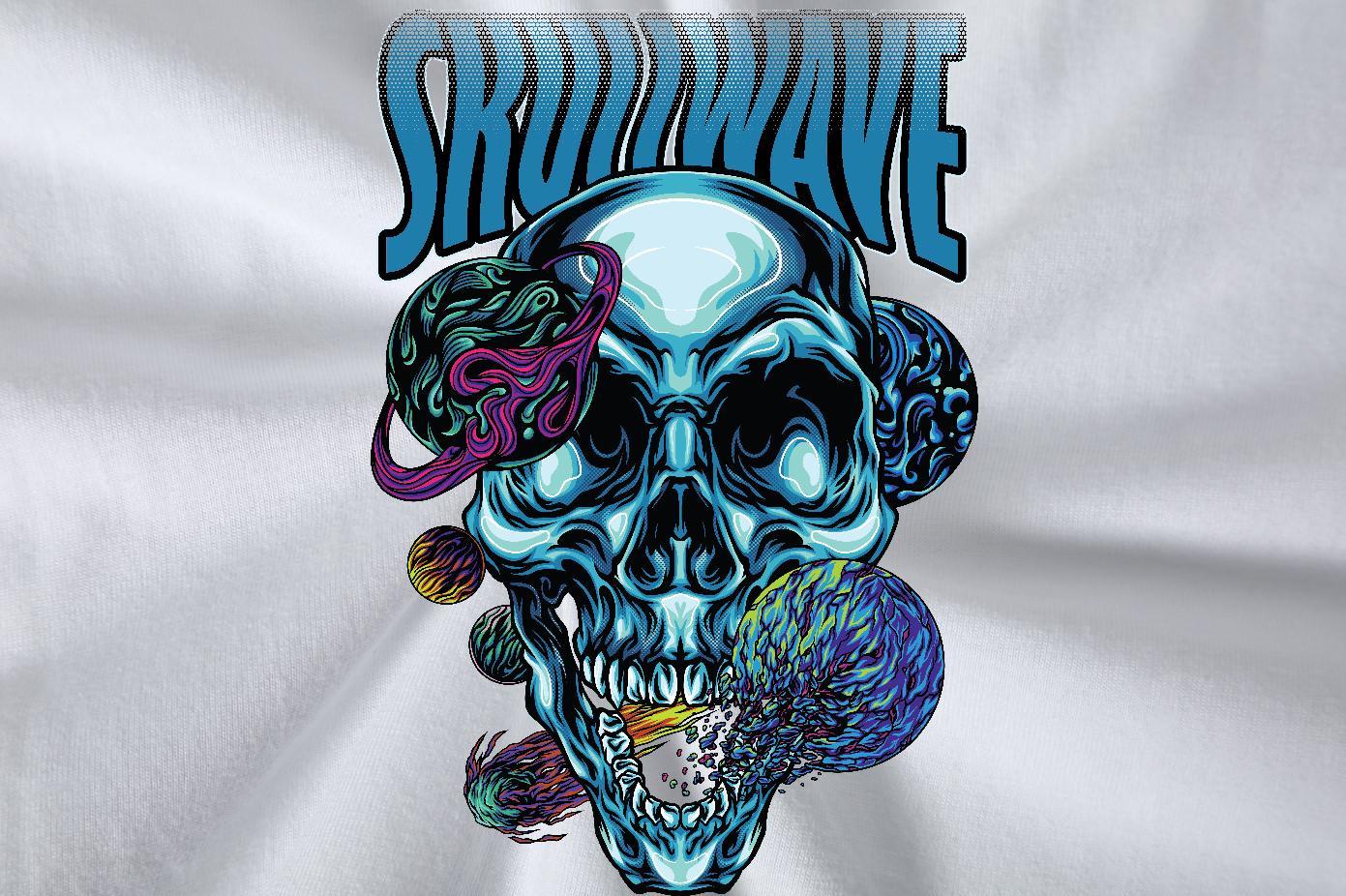 Fashion Designer Mens T Shirts skull Tops 230g Pure Cotton Casual Daily Wear TOP Quality Floral Print Round Neck Short Sleeve Men Tees