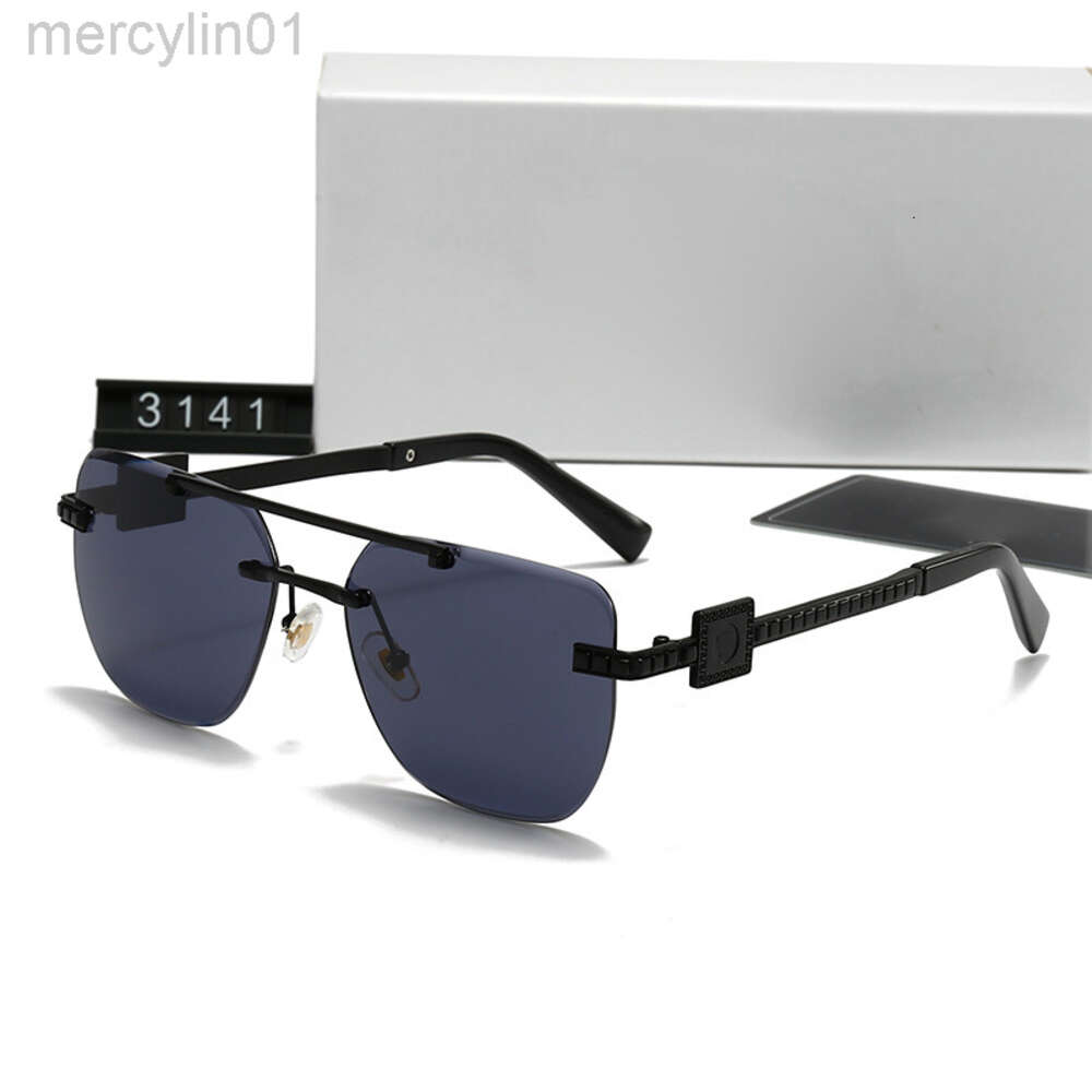 Designer Sunglasses New Frameless Sunglasses Fashionable and Trendy Casual Sunglasses Driving and Traveling Sunglasses 3141