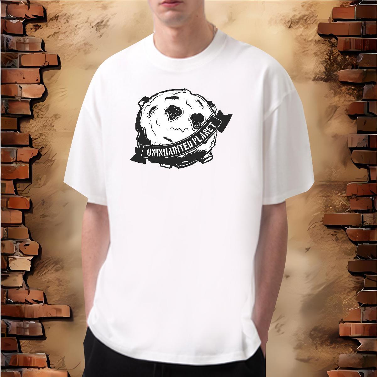 Fashion Designer Man T Shirts ET Wear 230g Cotton Hip Hop Street Cool DIY Printed Breathable Soft Couples T Shirts