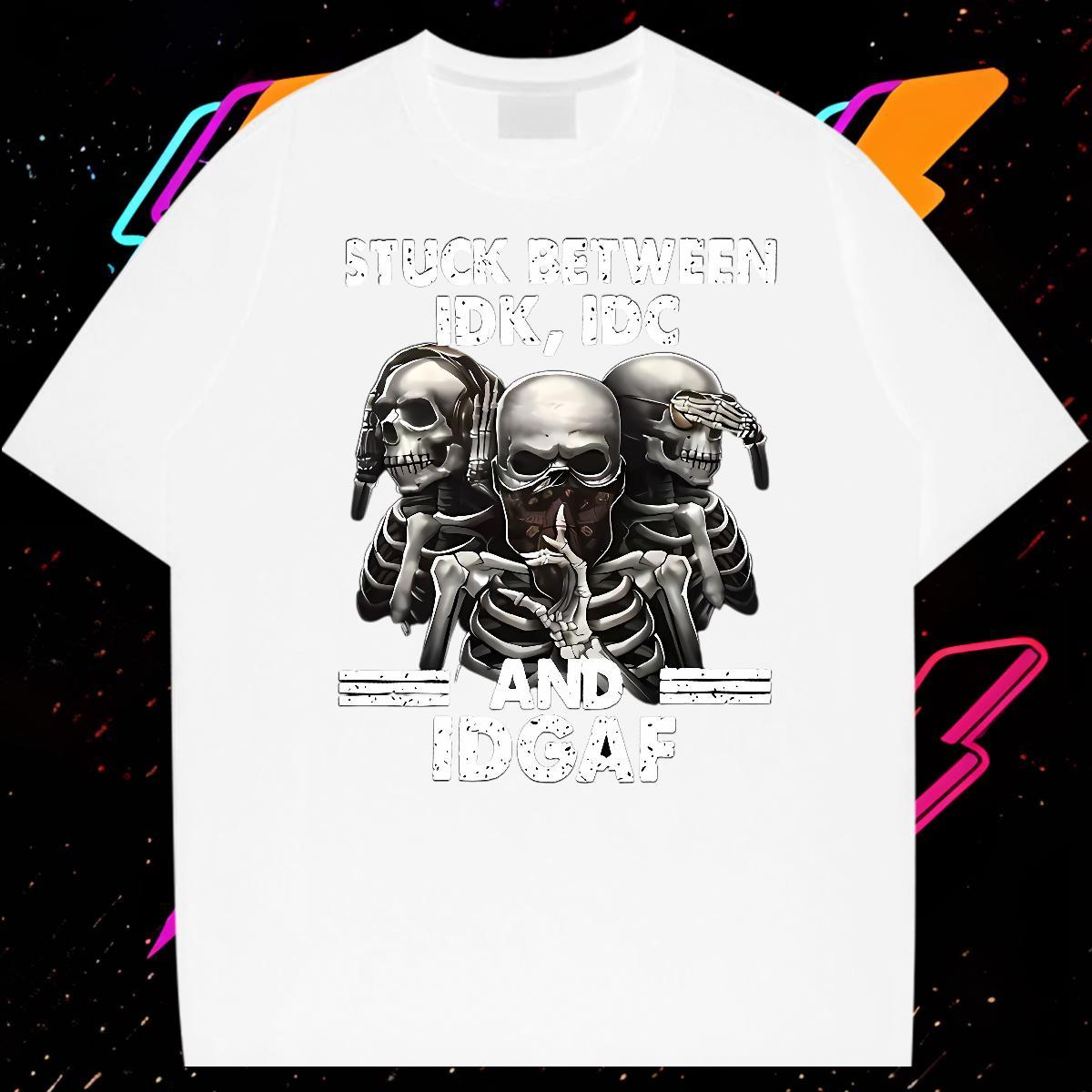 Designer Fashion T Shirt For Man skull Tee Shirt 230g Cotton Sports Casual Cool Floral Print Short Sleeve Soft Men Tees