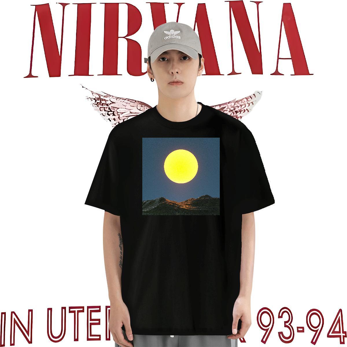 Stylist T-Shirts sky Top Tees 230g Cotton Anime Printing Street Popular Oversized Breathable Couples T Shirts