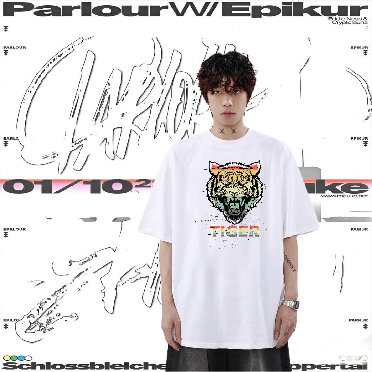 New Arrival T shirt Top Tees 230g Cotton Outdoor Wholesale Asian Size Short Sleeve Soft Men Clothes T-Shirt