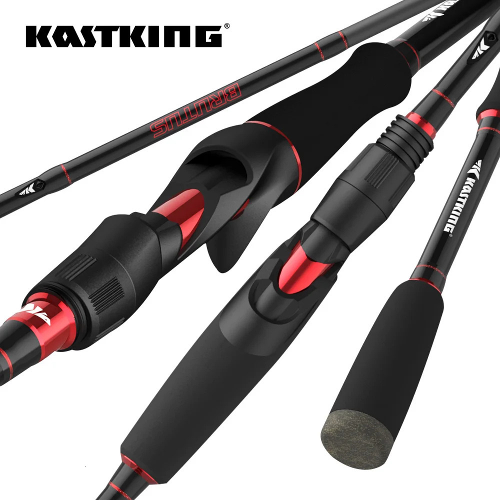 KastKing Brutus Rod Carbon Spinning Casting Fishing Rod with 1.80m 1.98m 2.13m Baitcasting Rod 240729