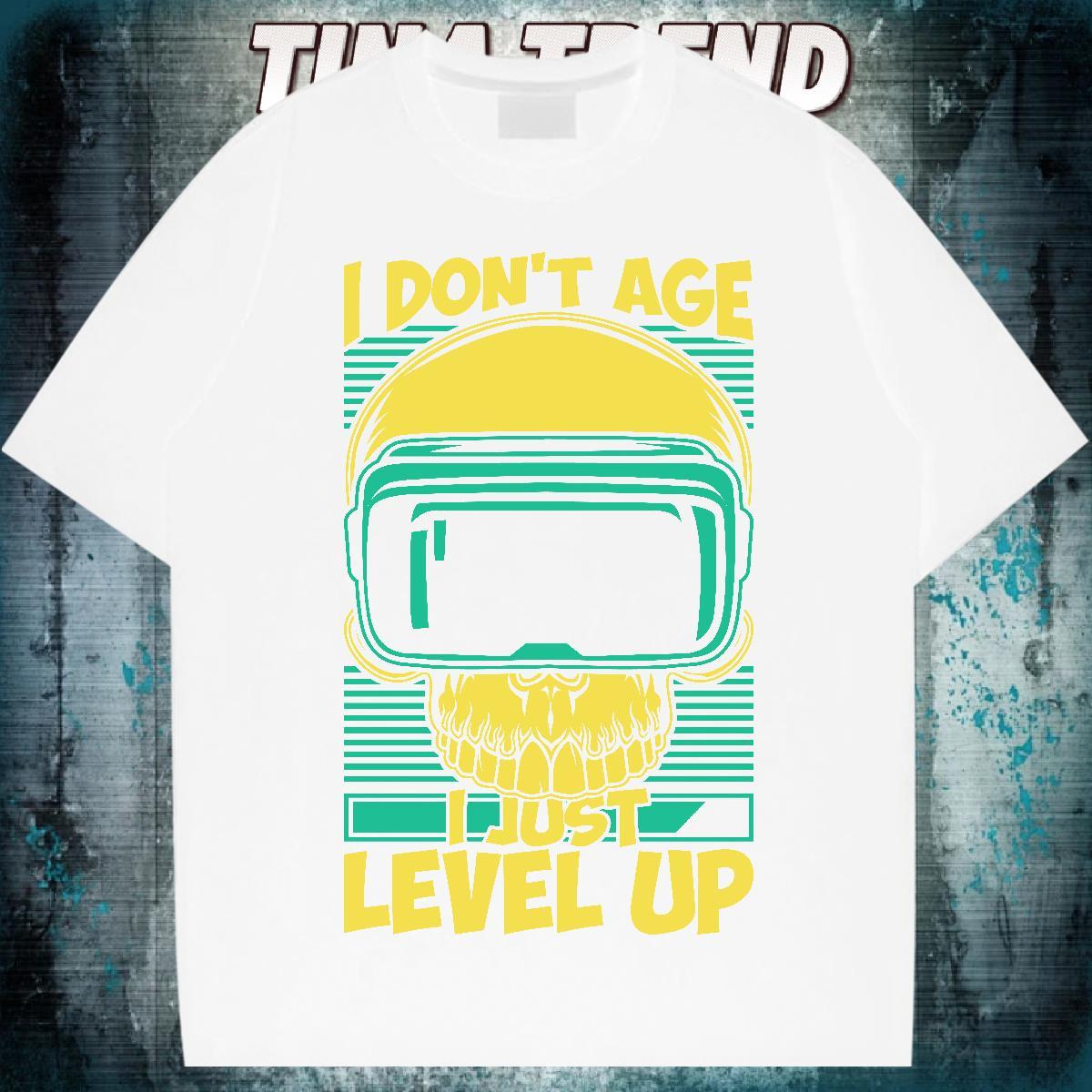 Fashion New T Shirt For Man skull Tshirts 100% Cotton 230g Casual Beach Loose Fit Graphic Breathable Crew Neck Mens Tshirts