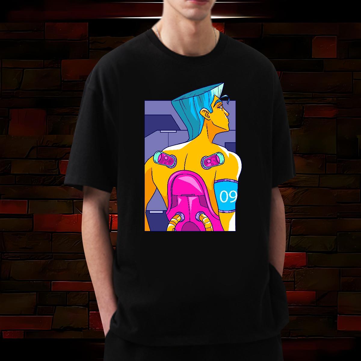 Free Shipping T shirt ET Top Tees 230g Pure Cotton Street Casual Loose Fit Custom Print Plus Size Breathable Crew Neck Mens Tshirts