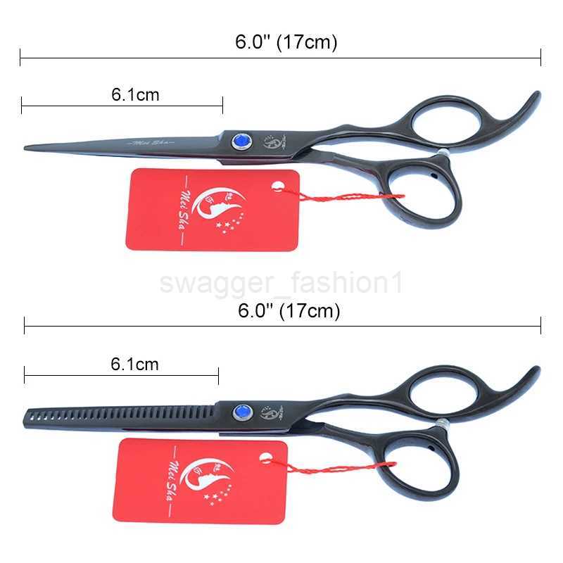 Meisha 6 inch Professional Haircut Scissors Japan Steel Barber Hair Cutting Thinning Shears Salon Hairdressing Clipper A0177AXJ240807