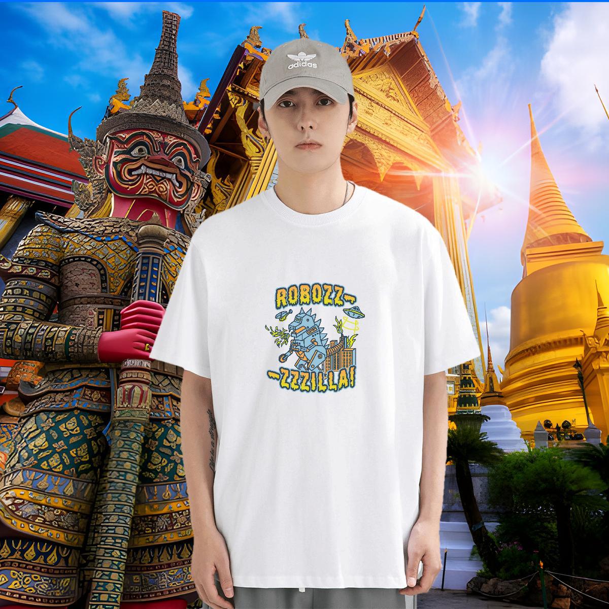 Fashion T-Shirts for Men letter Clothes 230g 100% Cotton High Street Hip Hop TOP Quality Oversized 3XL 4XL Breathable Crew Neck Mens Tshirts