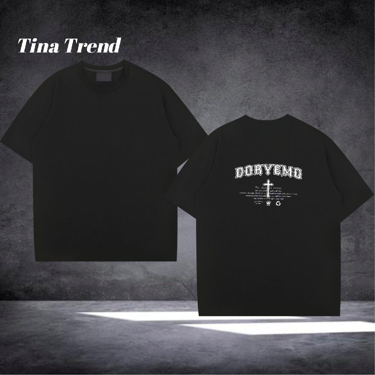 Fashion Casual T-Shirts letter Tees Shirts 230g Pure Cotton Casual Beach Popular Custom Anime Breathable Mens Tshirts