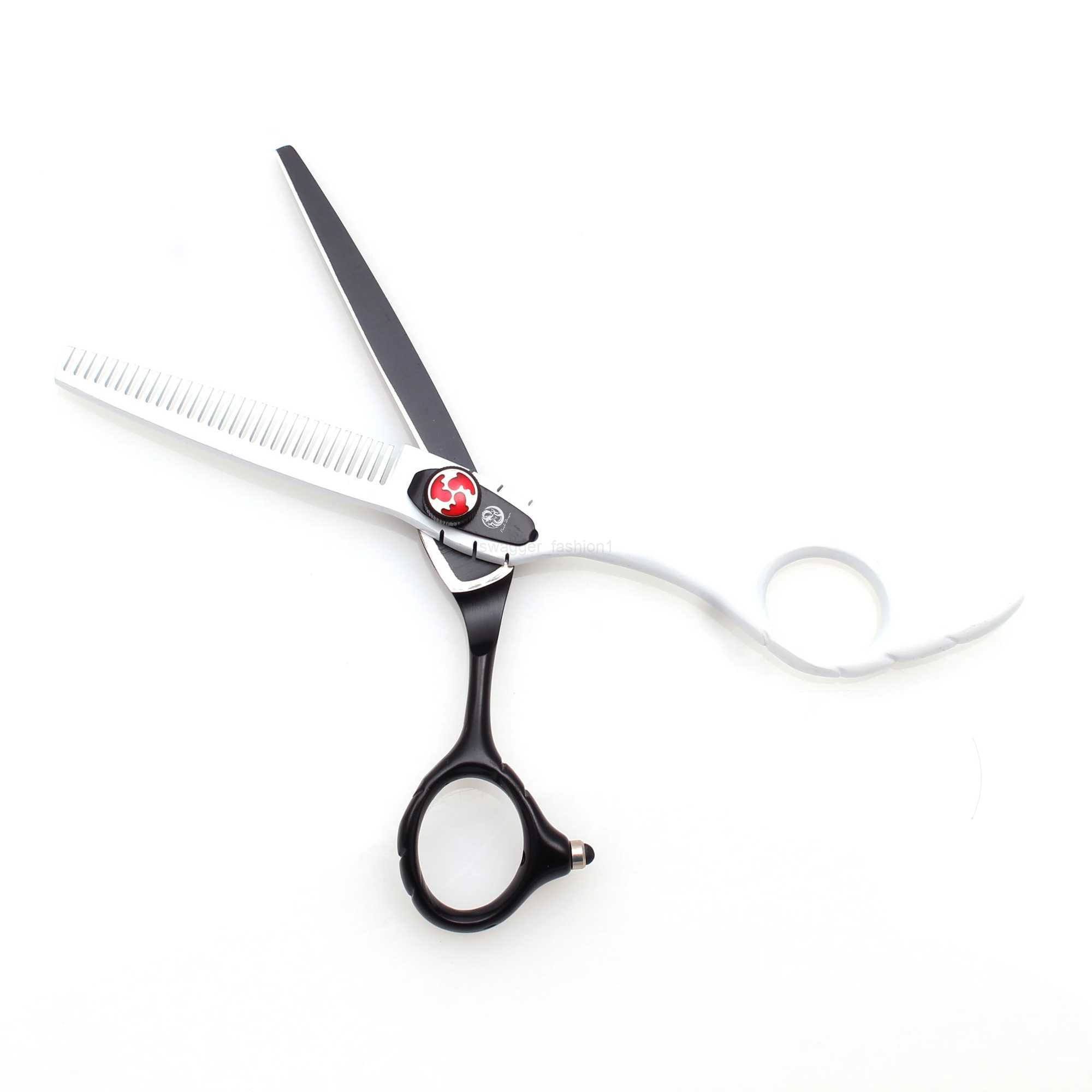 Purple Dragon Hair Scissors Professional 6 Japan 440C Hair Cutting Scissors Barber Shop Hairdressing Thinning Shears Z1019XJ240807