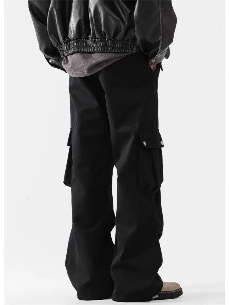 HOUZHOU Y2k Vintage Baggy Cargo Pants Womans Oversized Hippie Streetwear Pants Casual Harajuku Korean Fashion Trousers Spring 240821