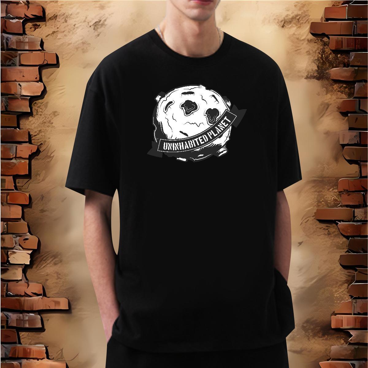 Fashion Designer Man T Shirts ET Wear 230g Cotton Hip Hop Street Cool DIY Printed Breathable Soft Couples T Shirts