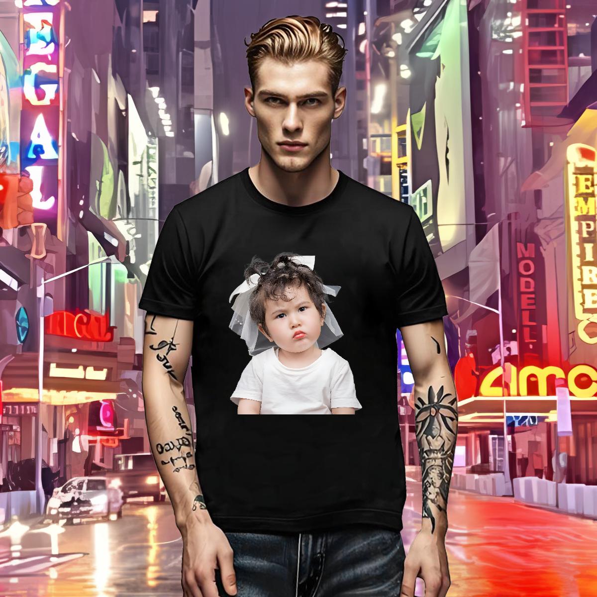 Unisex T-Shirts for Men 230g Pure Cotton Casual Crew Neck Breathable Tshirt for Man Woman Customized Cartoon Printing L-4XL Clothings