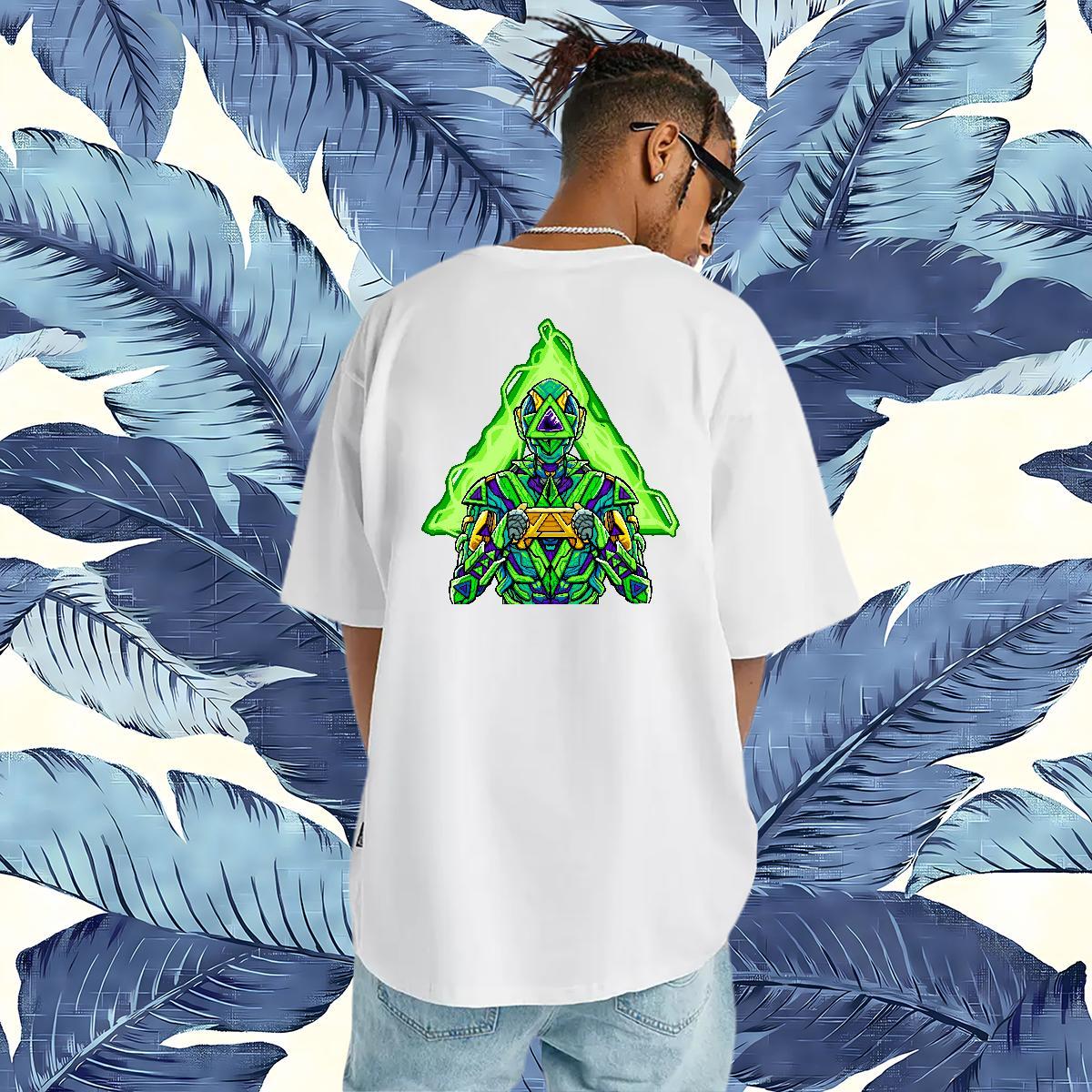 Classic Casual Man T Shirts ET Tops 230g 100% Cotton Sport Soft DIY Printed Breathable Crew Neck Tshirts