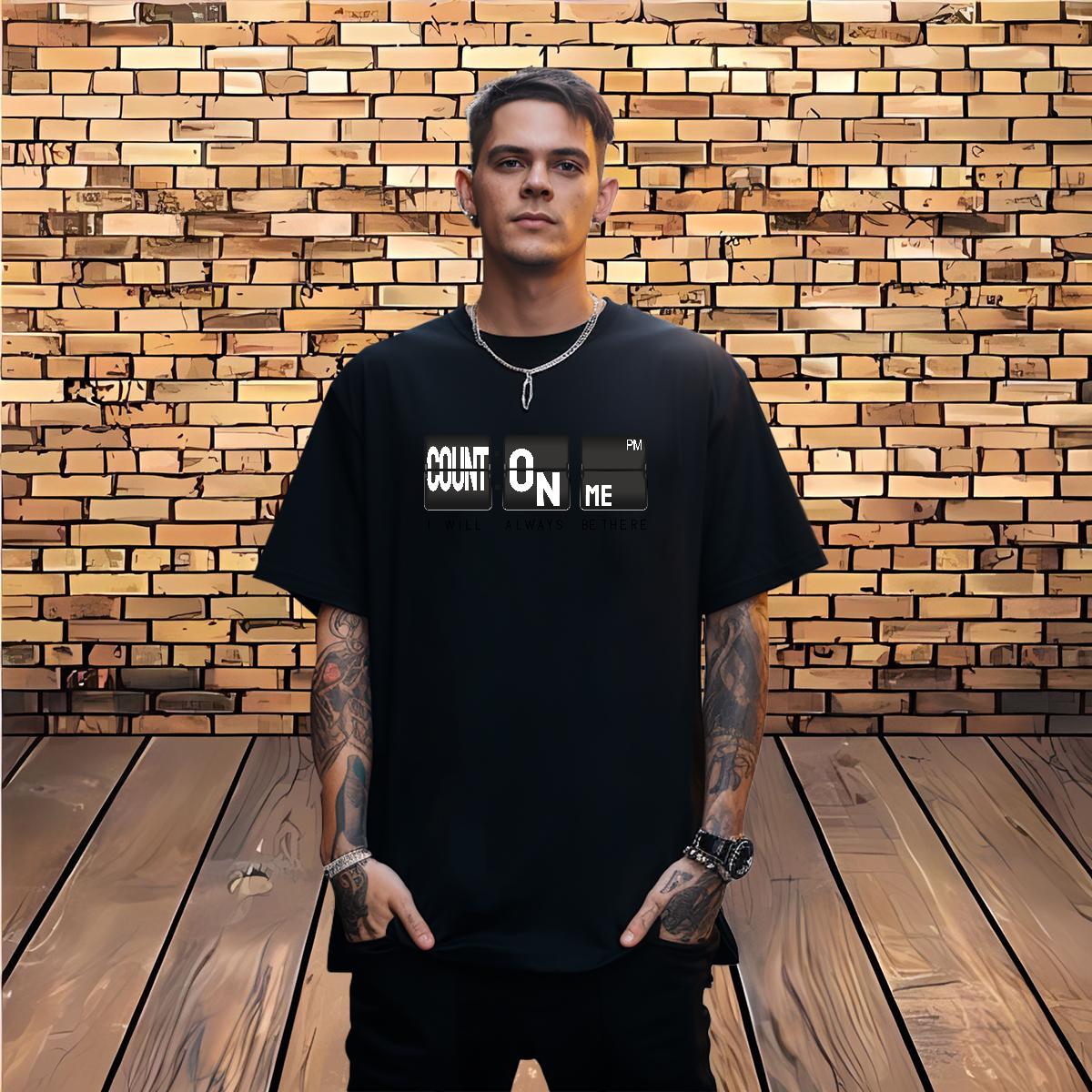 Fashion Designer Mens T Shirts letter Tees 230g Cotton Daily Outfit Wholesale Graphic Breathable Men Tees