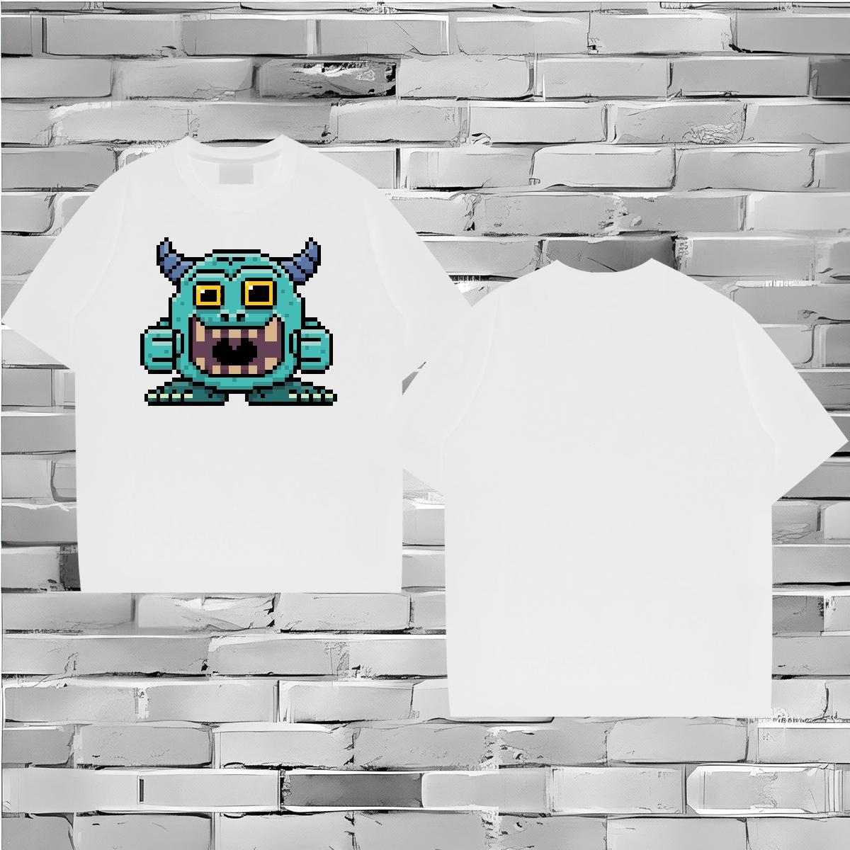 Fashion Designer Mens T Shirts ET Clothes 230g Cotton Hip Hop Loose DIY Printed Breathable Men Tshirts