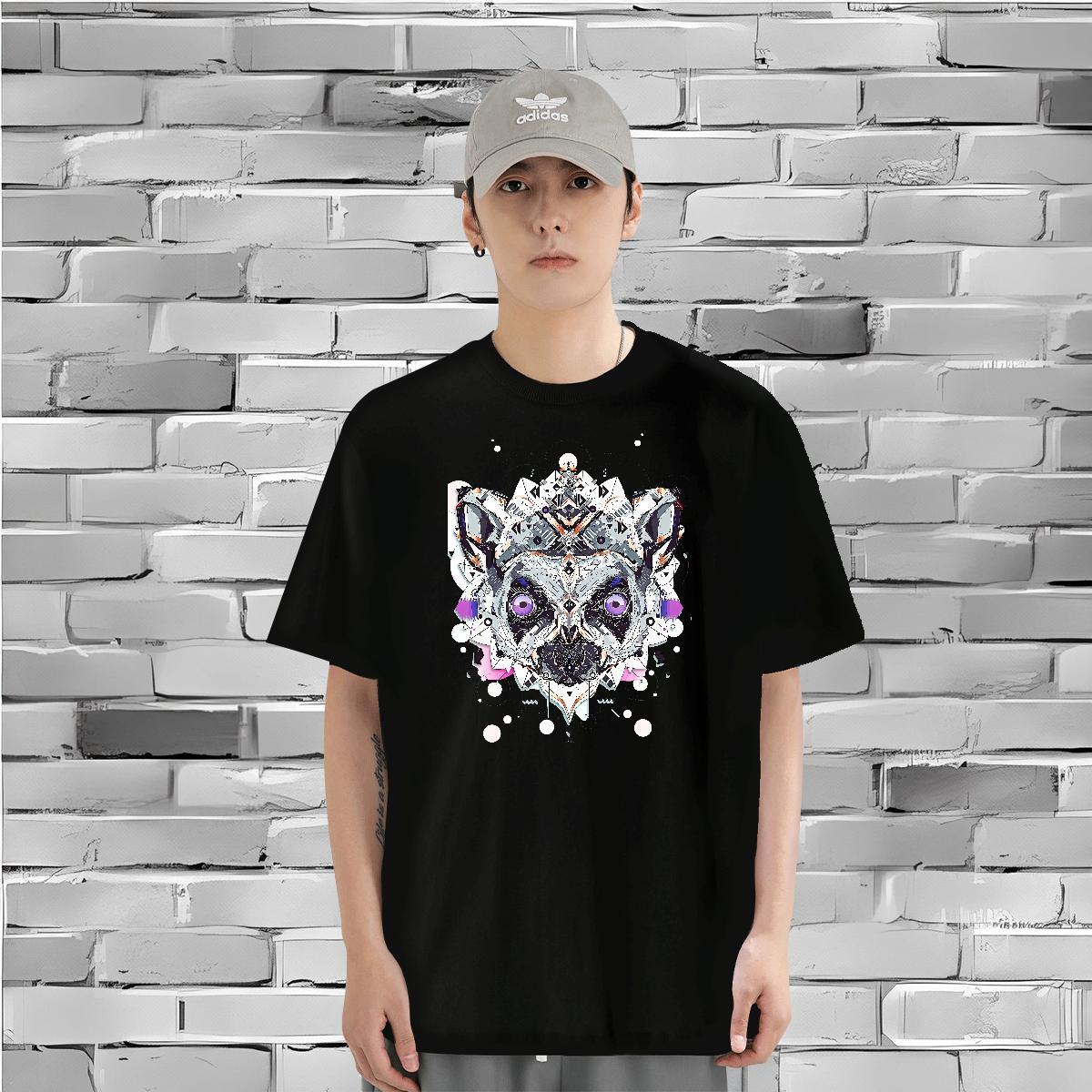 2024 Designer Mens T Shirts eye of the devil Tees 230g Cotton Casual Daily Wear Wholesale Oversized Short Sleeve Soft Men Tshirts