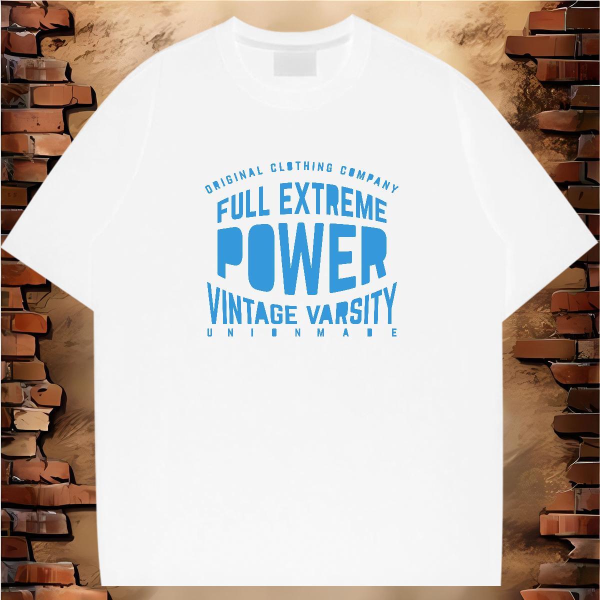 DIY Customized T-Shirts letter Top Tees 100% Cotton 230g Beach Wholesale Plus Size Custom Crew Neck Breathable Men Tees