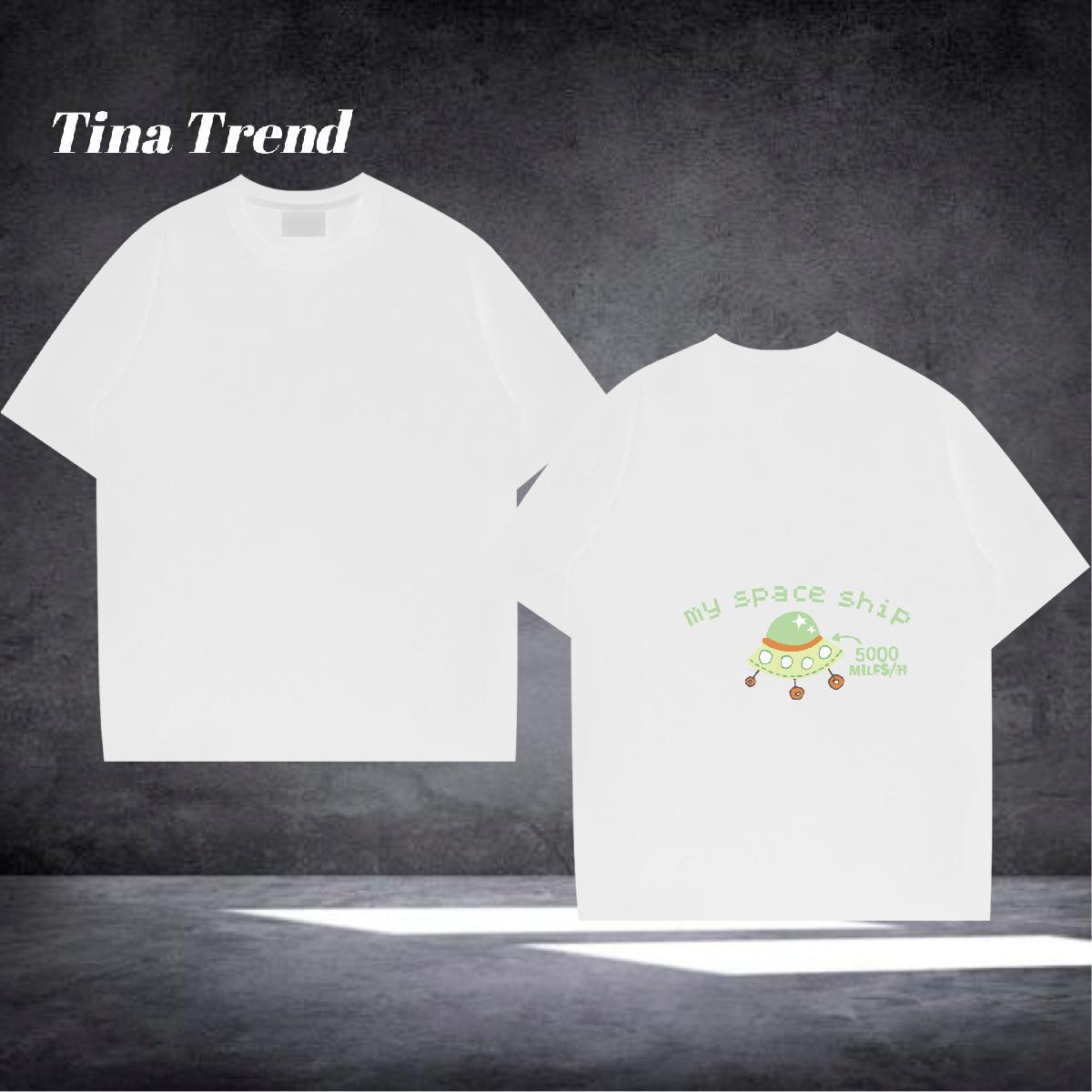 Wholesale T Shirts Men letter Tshirts 230g 100% Cotton Anime Printing Street Popular White Plus Size Crew Neck Breathable Men Tops Tees
