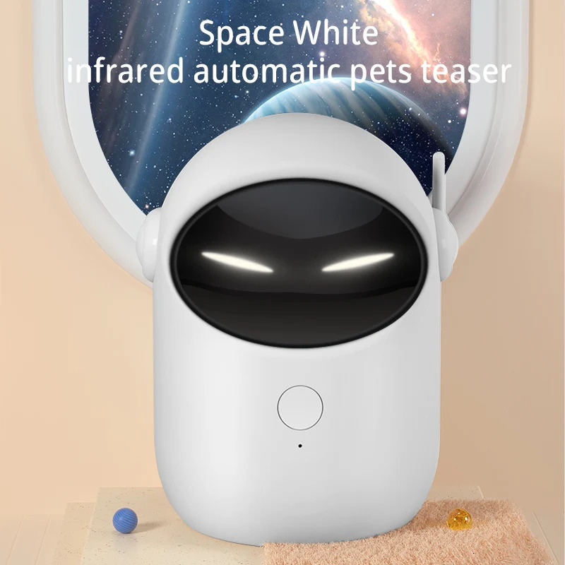 Automatic cat laser toy interactive indoor light rechargeable infrared pet teasing device pointer dog 240806