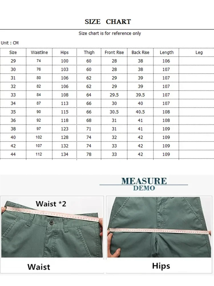Corduroy Men Trousers Straight Thick Warm Autumn Winter Pants High Waist Mens Plus Size 40 42 44 240806