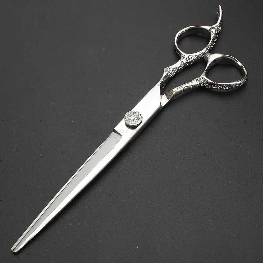7.5 Inch Professional Hairdressing Scissors kit Rose Pattern Hairstylist Scissors Barbershop Styling ToolsXJ240807