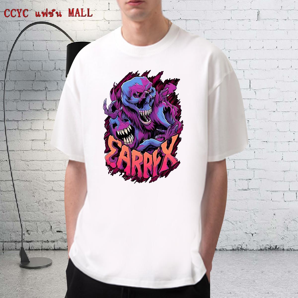 Customized T Shirts Men skull Top Tees 230g Pure Cotton Casual TOP Quality Graphic Breathable Short Sleeve Tshirt for Man Woman