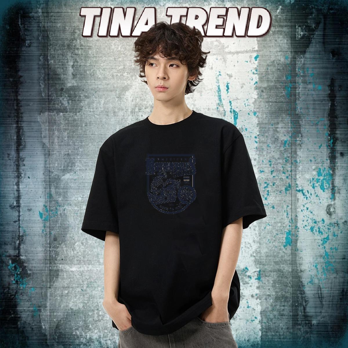 Factory Direct T shirt skull Tops Shirt 230g Cotton Street Wear High Quality DIY Logo Oversized Breathable Men Tops Tees