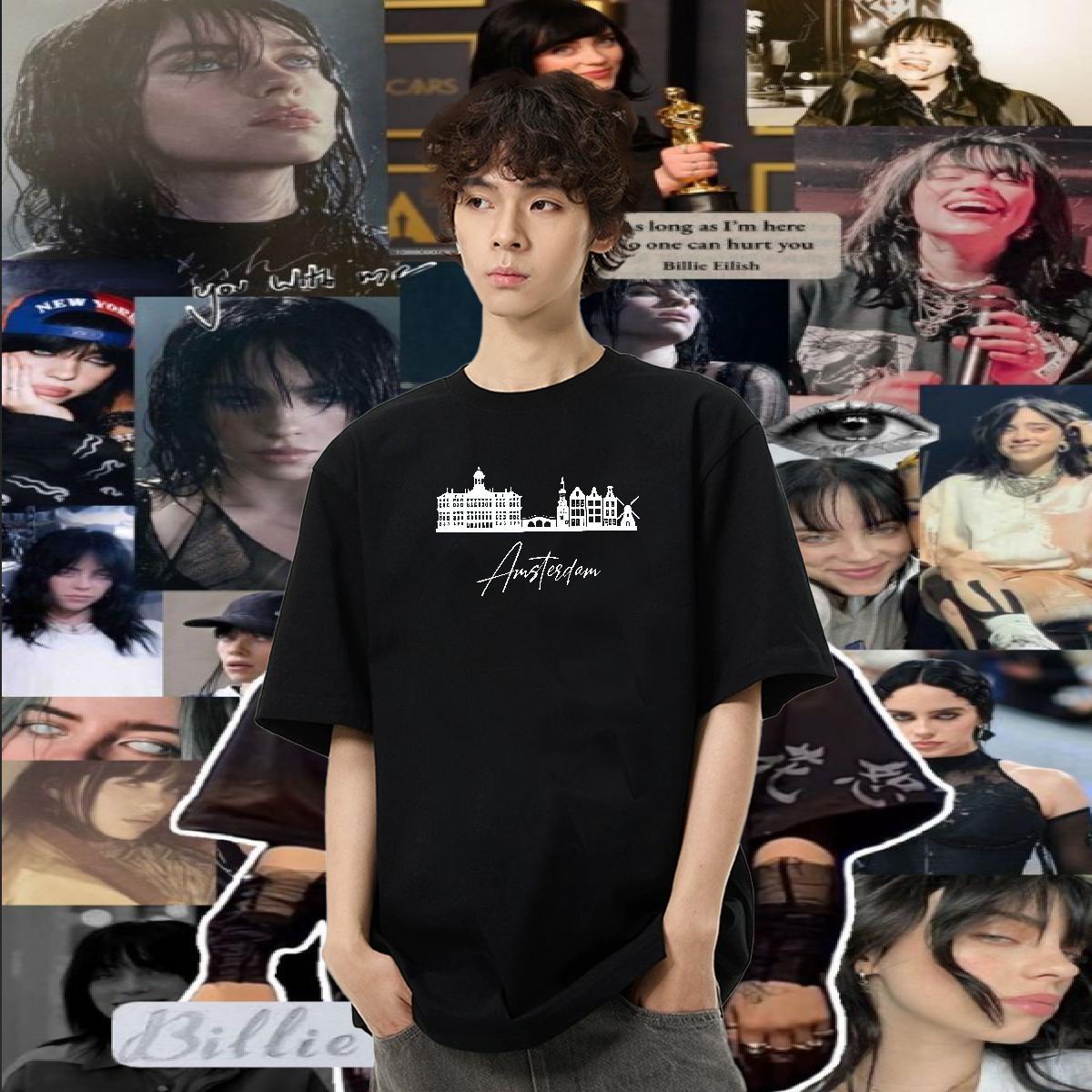 Designer T-Shirts letter Clothes 100% Cotton 230g Hip Hop Street Wholesale Custom Print Plus Size Crew Neck Breathable Men Tshirts