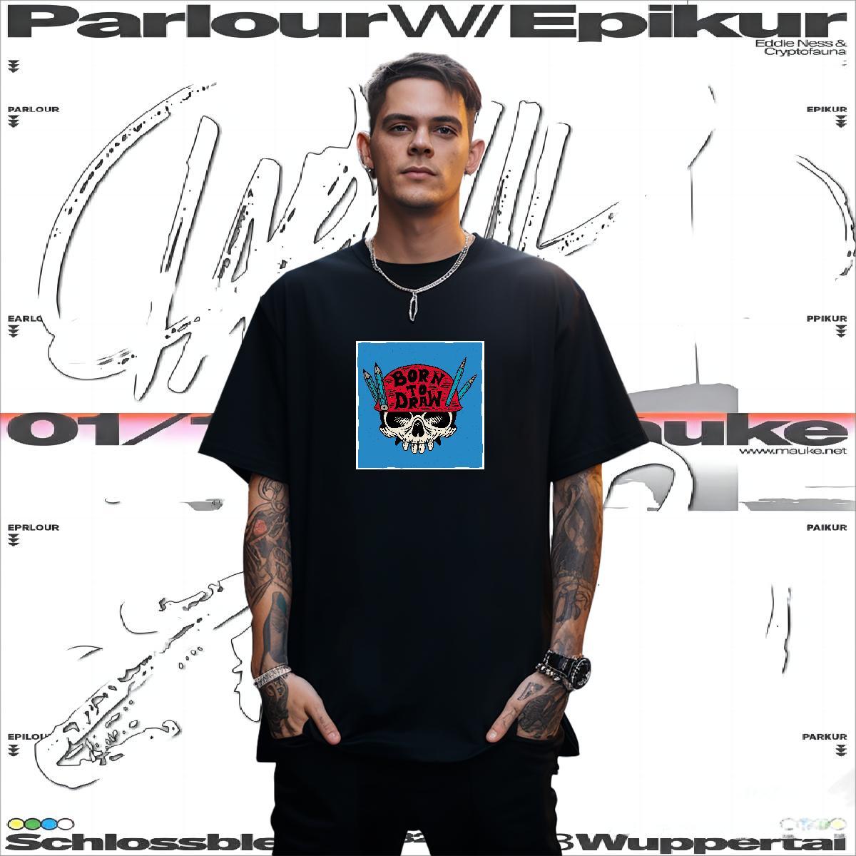2024 T-Shirts for Men monster Tshirts 230g 100% Cotton Casual Beach Loose Graphic Breathable Short Sleeve Men Clothes T-Shirt