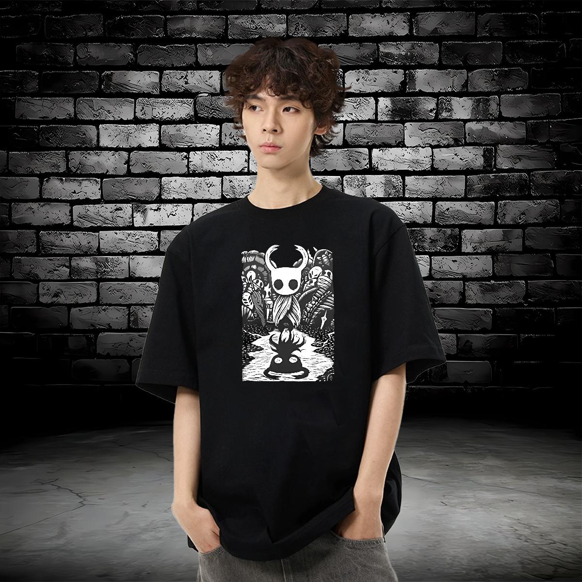 Designer T Shirt For Man monster Tees Shirts 230g Pure Cotton Summer Casual Cool Design Custom Print Plus Size Crew Neck Breathable Men Clothes T-Shir