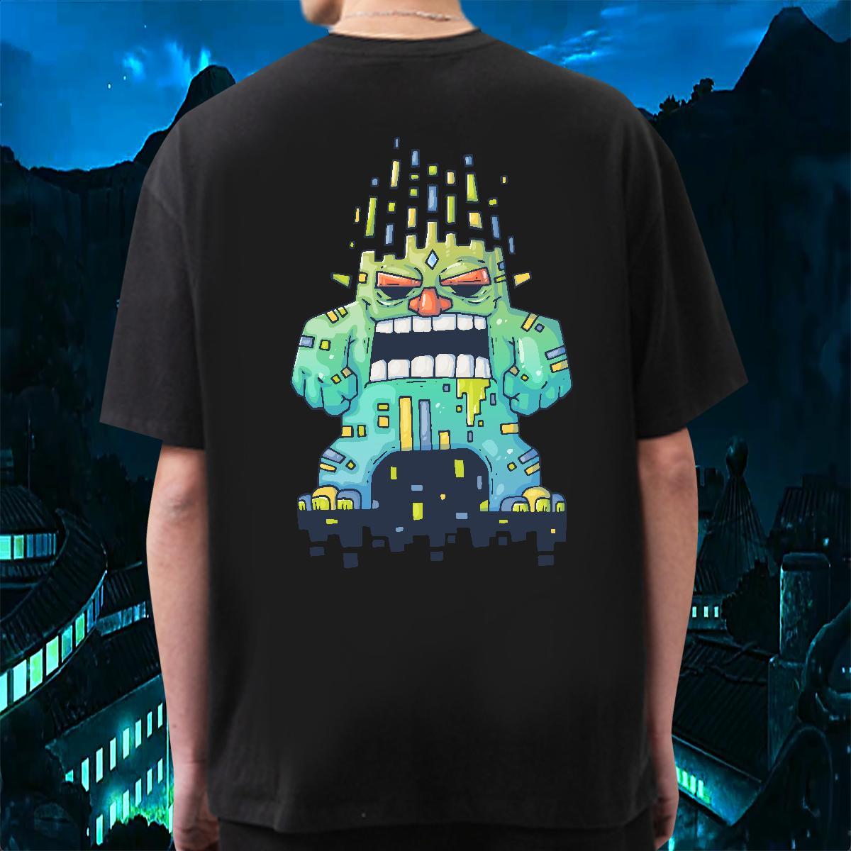2024 Mens T Shirts ET Wear 100% Cotton 230g Street Casual Comfortable DIY Printed Short Sleeve Soft Tshirts