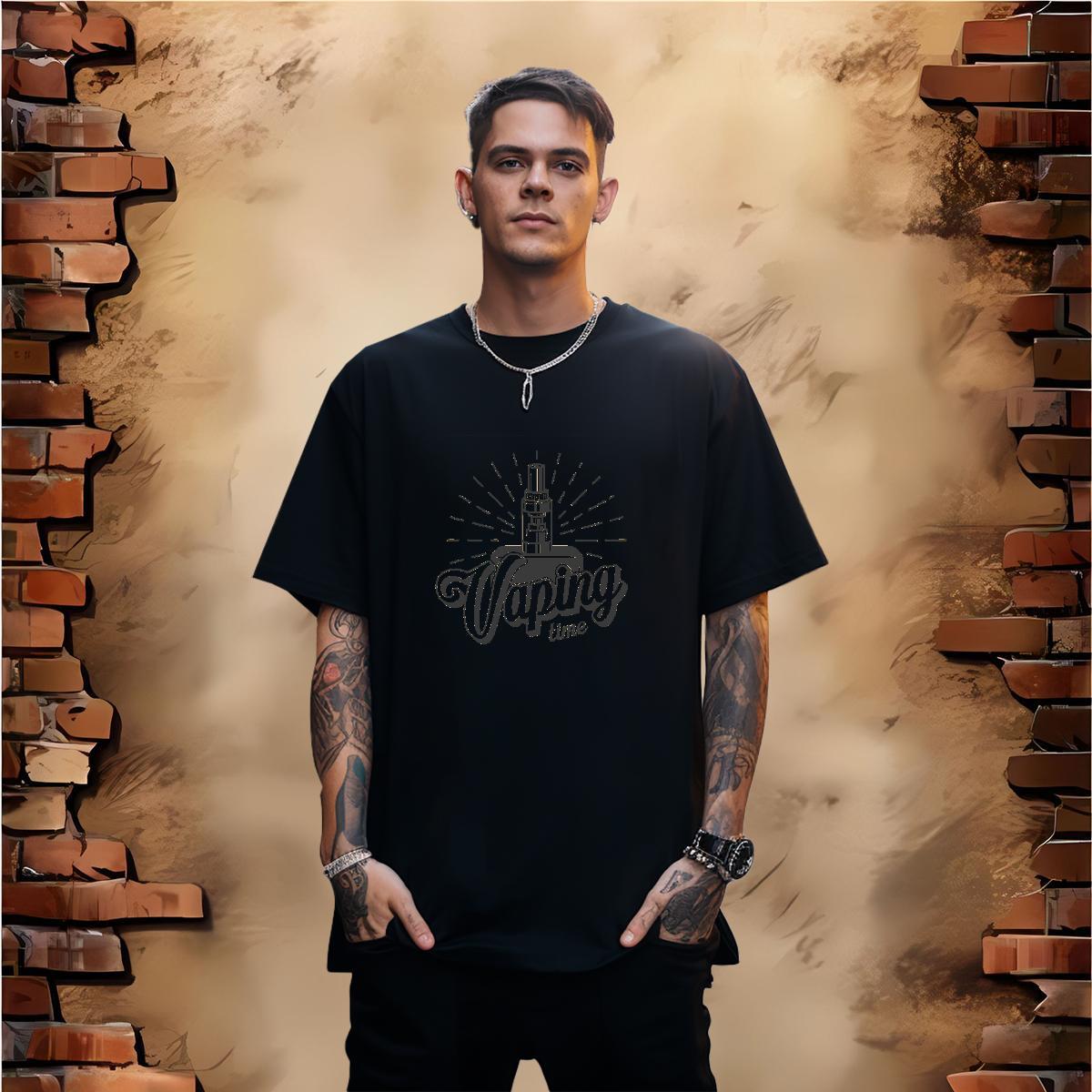 Customized Man T Shirts tool Tee Shirt 100% Cotton 230g Sport Free Shipping Custom Cartoon Round Neck Short Sleeve Men Tees