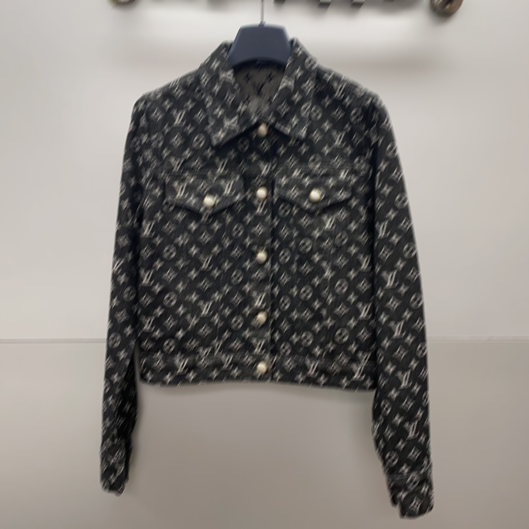 Designer women's jacket VV denim jacket high quality