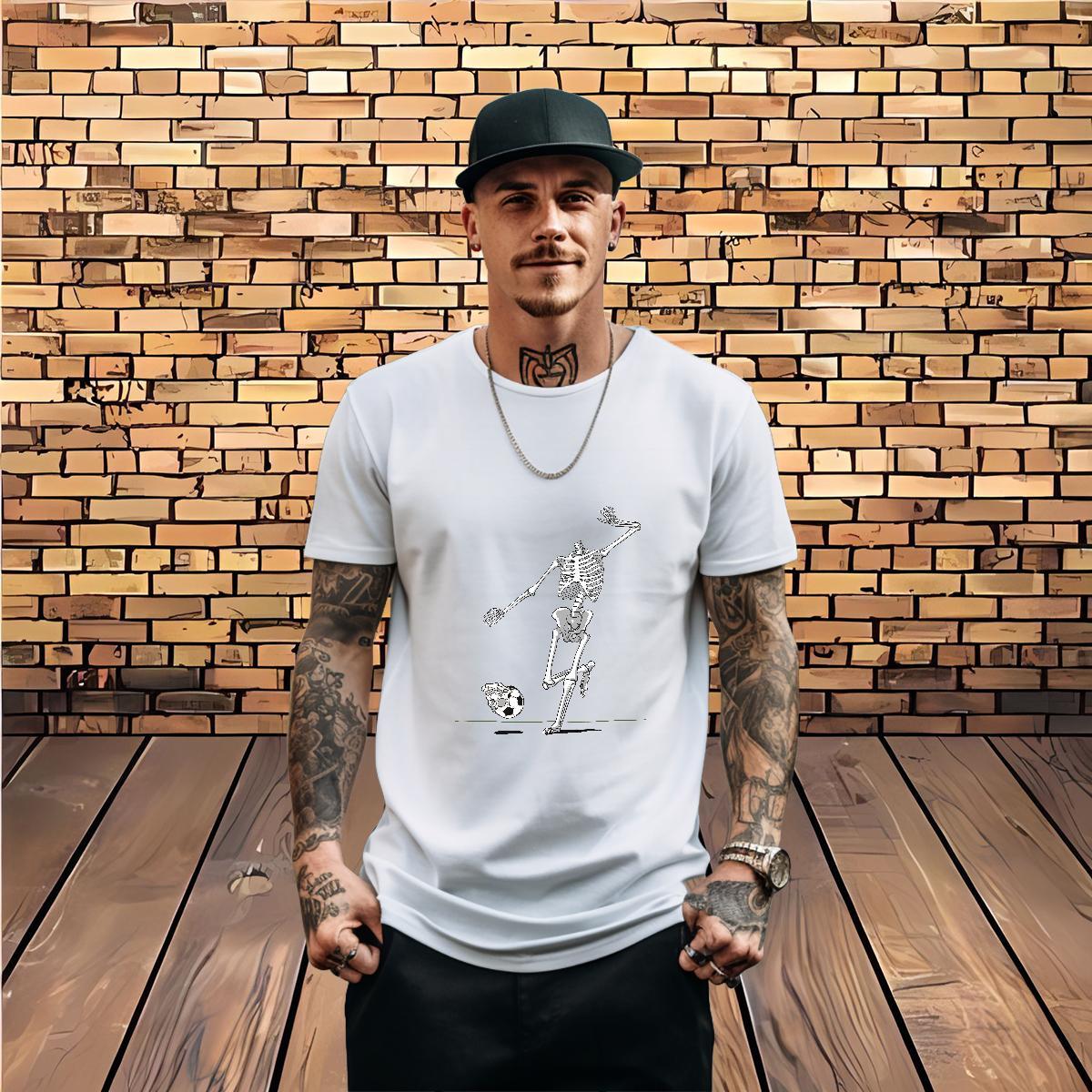 2024 Designer Mens T Shirts skull Tops 230g Cotton Spring Summer High Quality Custom Printing O Neck Short Sleeves Mens Tshirts