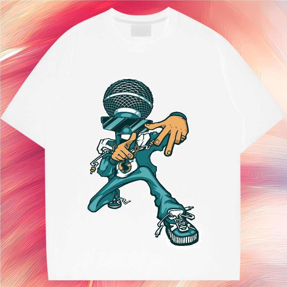 Designer Fashion T shirt ET Top Tees 230g 100% Cotton Casual Popular Custom Anime Round Neck Short Sleeve Men Tshirts