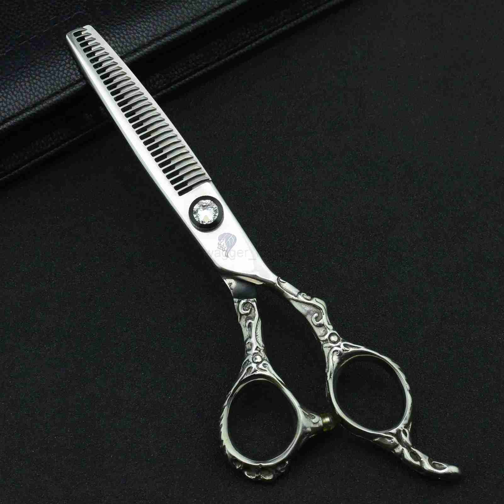 6 Japan 440C Hairdressing Scissors Cutting Shears Professional Hair Scissors High Quality Tools for Salon Hairdresser HaircutXJ240807
