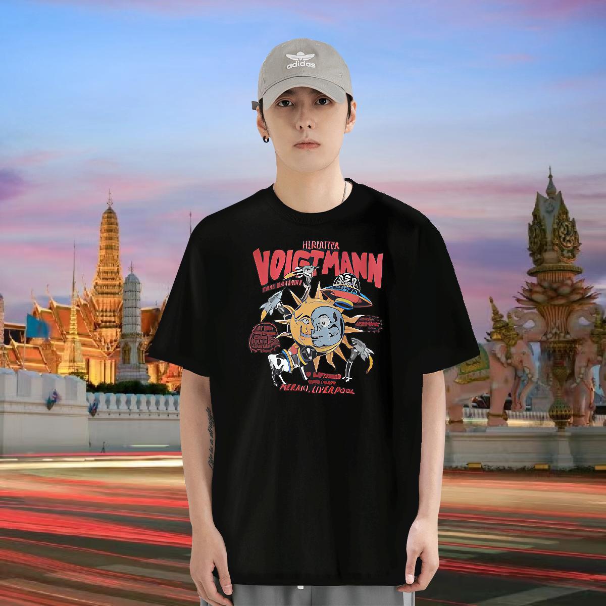 Designer Men T Shirts skull Clothings 230g Pure Cotton Spring Summer Free Shipping Custom Big Size Short Sleeve Soft Couples T Shirts