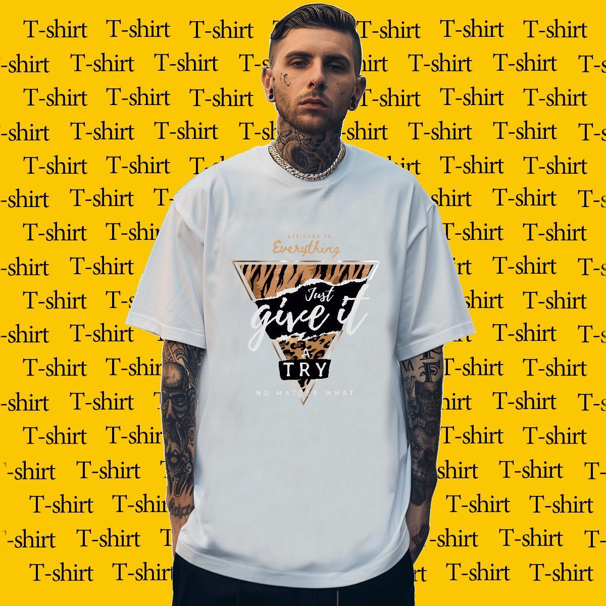 Stylist Mens T Shirts letter Tees Shirts 230g 100% Cotton Spring Summer Cool Cartoon Print Breathable Mens Tshirts