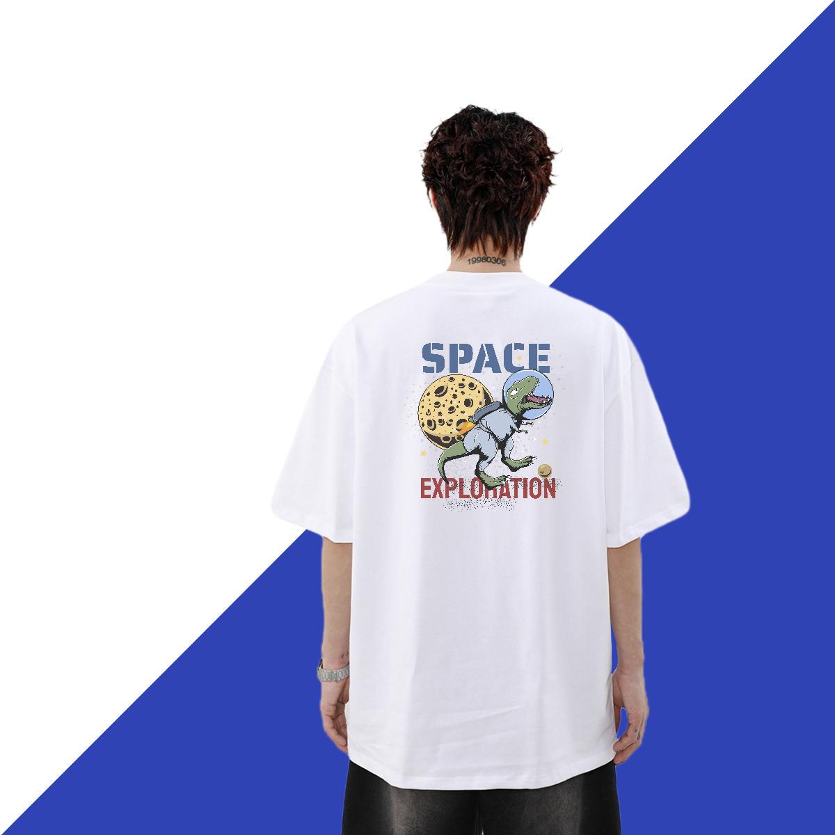 New Designer T-Shirts ET Tee Shirt 230g Cotton Casual Daily Wear Classic DIY Short Sleeve O-Neck Tshirts