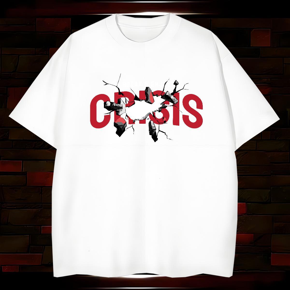 Fashion Design T shirt letter Clothes 100% Cotton 230g Anime Printing Street Soft Customized Print O-Neck Short Sleeve Men Tshirts